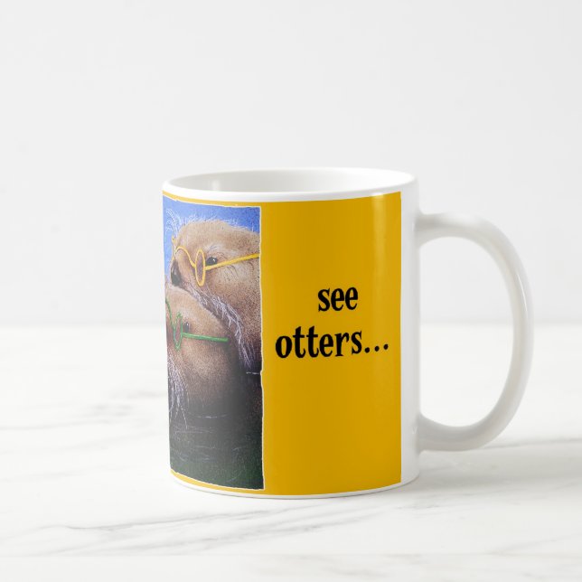 Sehen Sie Otter Tasse (Rechts)