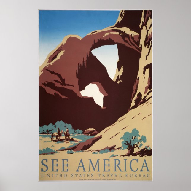 Sehen Sie sich Amerika an! Poster (Vorne)
