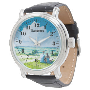 Sehen Sie sich benutzerdefinierte Design-Gesicht W Armbanduhr