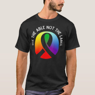 Sehen Sie sich das "Able Not the Label Autism Down T-Shirt