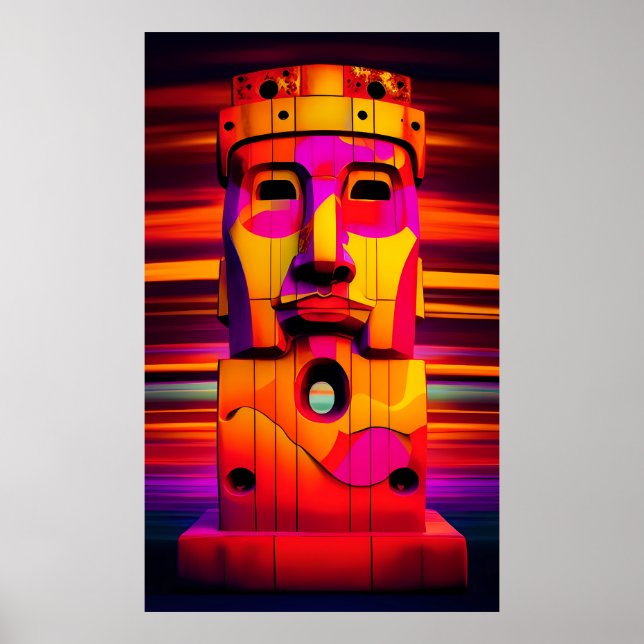 Sehen Sie sich das Auge eines Gottes an - Ken Gage Poster (Vorne)