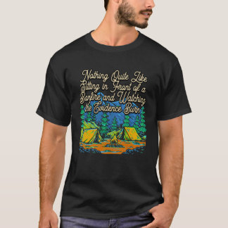 Sehen Sie sich den Evidence Camping Camper Spaß an T-Shirt