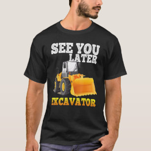 Sehen Sie sich den Spätbagger für Kleinkindermädch T-Shirt