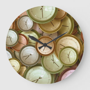 Sehen Sie sich die Clock Office Work School Club S Große Wanduhr