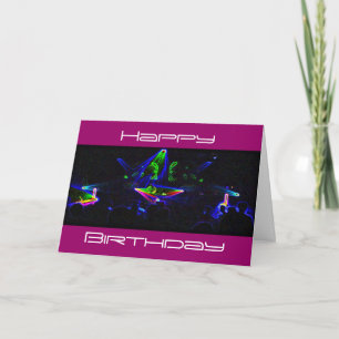 Sehen Sie sich die DJ Spin-Geburtstagskarte an Karte