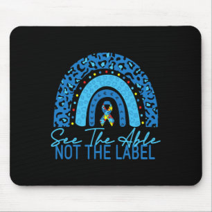 Sehen Sie sich die Fähigkeit nicht das Etikett Aut Mousepad