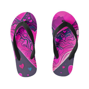 Sehen Sie sich die Flip Flops von meinem Herz Kid