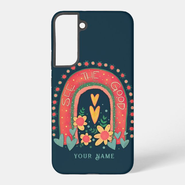 Sehen Sie sich die gute Inspiration für den Regenb Samsung Galaxy Hülle (Rückseite)