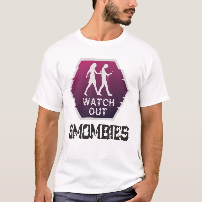 Sehen Sie sich die Smombies an T-Shirt (Vorderseite)