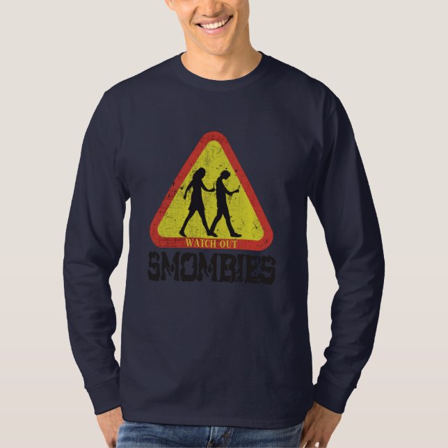 Sehen Sie sich die Smombies an T-Shirt (Vorderseite)