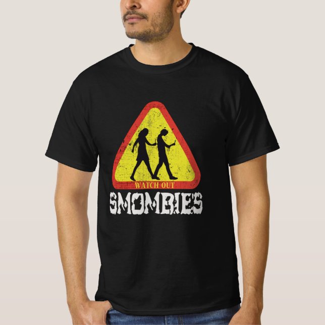 Sehen Sie sich die Smombies an T-Shirt (Vorderseite)