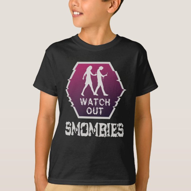 Sehen Sie sich die Smombies an T-Shirt (Vorderseite)