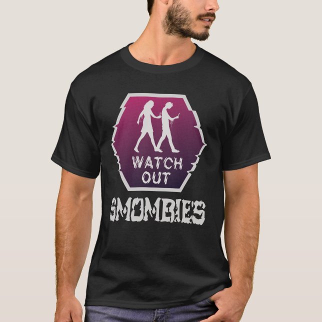 Sehen Sie sich die Smombies an T-Shirt (Vorderseite)
