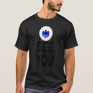 Sehen Sie sich Eyeball Halloween Beängstigende Fra T-Shirt
