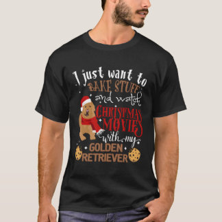 Sehen Sie sich Filme mit meinem Golden Retriever H T-Shirt
