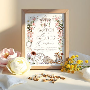 Sehen Sie sich Ihre Wordpartner Wild Western Babyd Poster