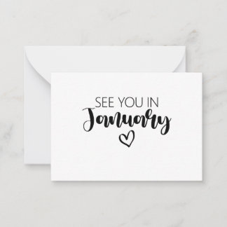 Sehen Sie sich im Januar Schwangerschaftsankündigu Mitteilungskarte