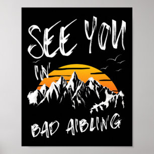 Sehen Sie sich in Bad Aibling Germany Ferienski an Poster
