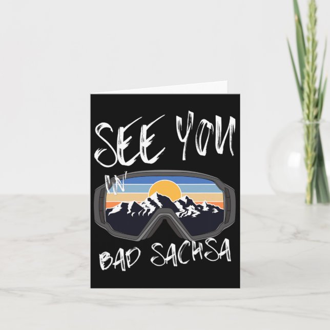 Sehen Sie sich in Bad Sachsa Deutschland Urlaub Sk Karte (Vorderseite)