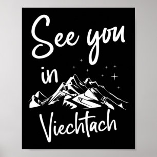 Sehen Sie sich in Viechtach Deutschland Ferienski Poster