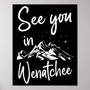 Sehen Sie sich in Wenatchee Usa Vacation Ski an Poster