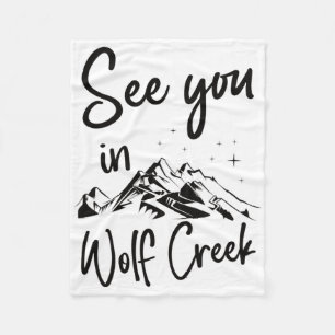 Sehen Sie sich in Wolf Creek Usa Ferienski an Fleecedecke