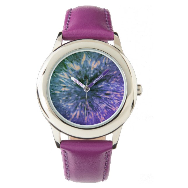 Sehen Sie sich Mädchen bei Kunst und Design an Armbanduhr (Vorderseite)