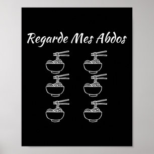 Sehen Sie sich meine abs Spaß Bodybuilding Funny N Poster