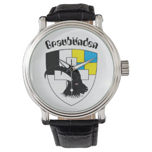 Sehen Sie sich Schweizer Design Graubünden Schweiz Armbanduhr