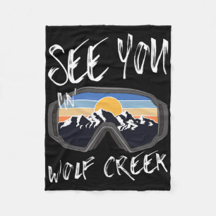 Sehen Sie sich Sie in Wolf Creek Usa Urlaub Skibri Fleecedecke
