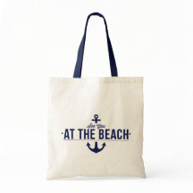 Sehen Sie Sie an der Strand-Taschen-Tasche