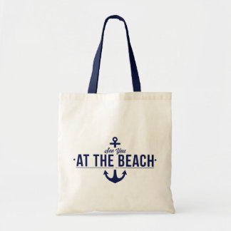 Sehen Sie Sie an der Strand-Taschen-Tasche Tragetasche