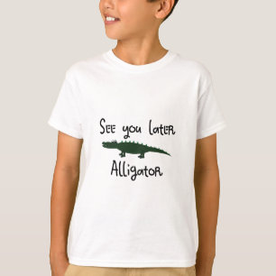 sehen Sie Sie neuerer Alligator T-Shirt