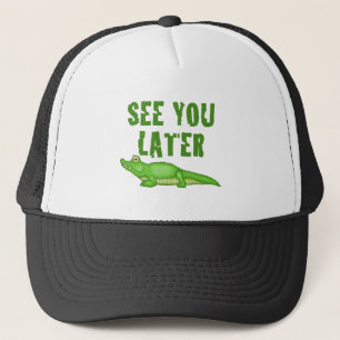 Sehen Sie Sie neuerer Alligator Truckerkappe