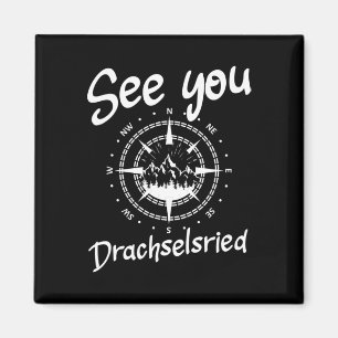 Sehen Sie Wandern Drachselsried Deutschland Urlaub Magnet