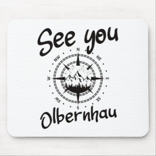 Sehen Sie Wandern Olbernhau Deutschland Urlaub Ski Mousepad