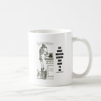 Sehen Sie, was Medizinische Fakultät mich angetan Kaffeetasse