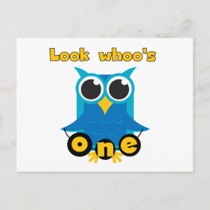 Sehen Sie Whoo's 1 Hemden und Geschenke. Postkarte