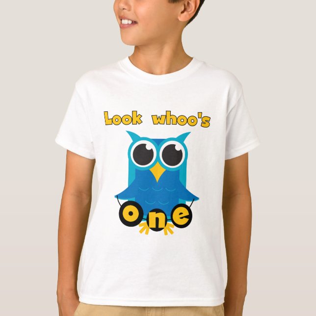 Sehen Sie Whoo's 1 Hemden und Geschenke. T-Shirt (Vorderseite)