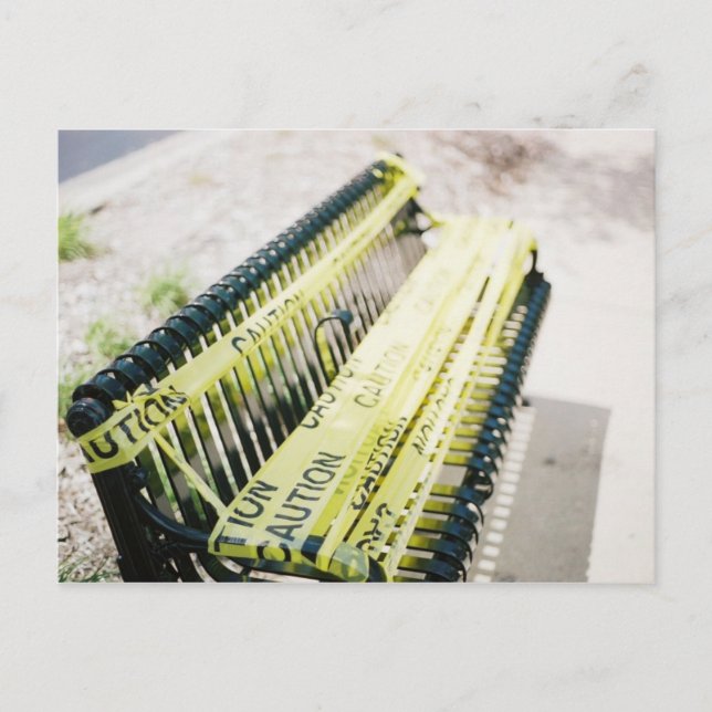 Sehen Sie, wo Sie sitzen Postkarte (Vorderseite)