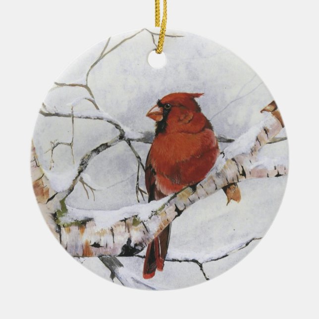 Sehen von Red.by Nancy Dezotell Keramik Ornament (Vorne)