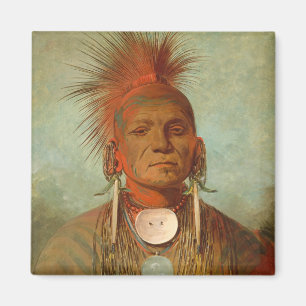 SehenSie, ein Iowa-Medizin-Mann, 1844 Magnet