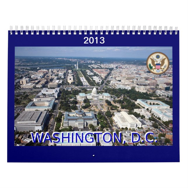 Sehenswürdigkeit 2013 Washington DC Kalender (Titelbild)