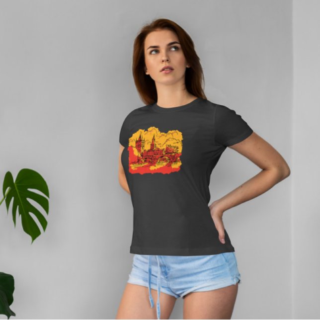 Sehenswürdigkeit Charles Bridge T-Shirt (Von Creator hochgeladen)