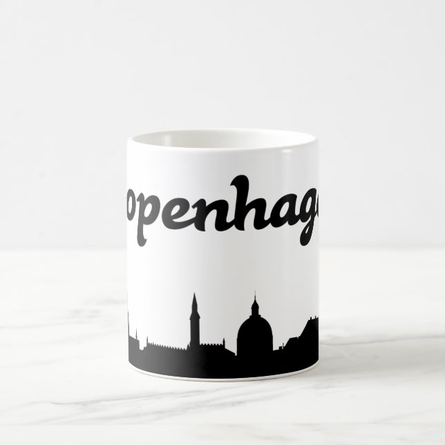 Sehenswürdigkeit-Geschenk-Tasse Kopenhagens Kaffeetasse (Mittel)