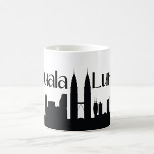 Sehenswürdigkeit-Geschenk-Tasse Kuala Lumpur, Kaffeetasse