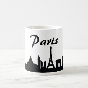 Sehenswürdigkeit-Geschenk-Tasse Paris, Frankreich Tasse