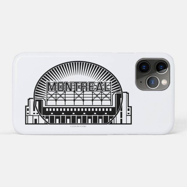 Sehenswürdigkeit Montreal Case-Mate iPhone Hülle (Rückseite (Horizontal))