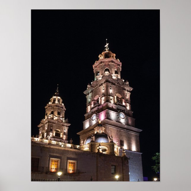 Sehenswürdigkeit Morelia Poster (Vorne)