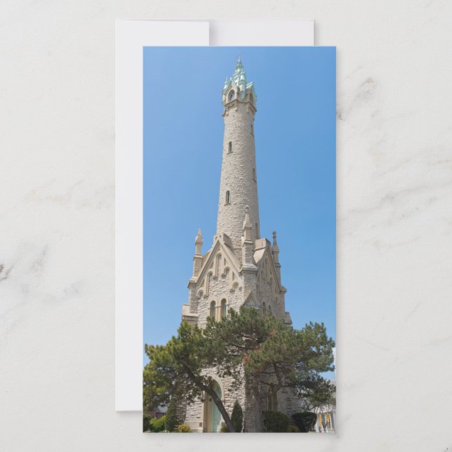 Sehenswürdigkeit Wasserturm in Milwaukee (Vorderseite)